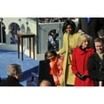 thumbnail image 1 of Sasha Obama Peeks Around Her Mother To Watch As Guests Arrive For The Inauguration Of Her Father At The U.S. Capitol In, 1 of 1