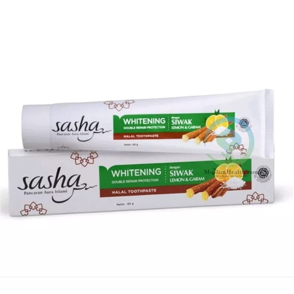 Sasha Siwak Toothpaste Whitening with Lemon Salt 65gr