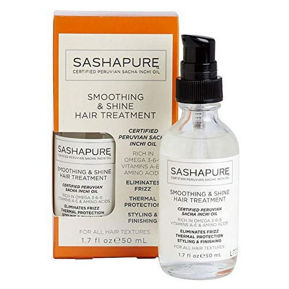 Sashapure Smoothing & Shine Hair Treatment 1.7 Fl. Oz. Box