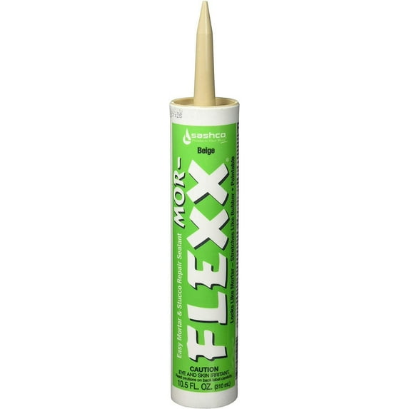 Sashco MorFlexx Grout Repair Kit Beige - Acrylic, Fast Dry - 12 Pack, 10.5 Oz