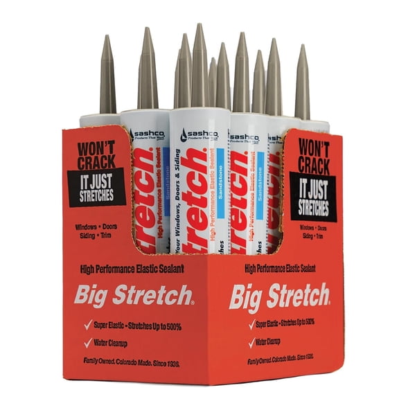Sashco Sealants Sashco Big Stretch Elastomeric Acrylic Caulk