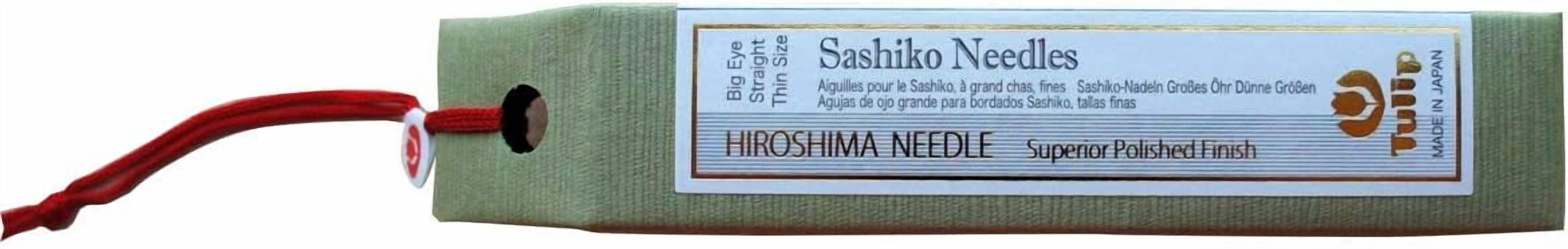 Sashiko Needles | Big Eye Straight Thin Size