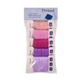Thread Spool Set Sashiko Thread Set Cotton 21 Count 6 Ply 30m Spools for Visible Mending ...