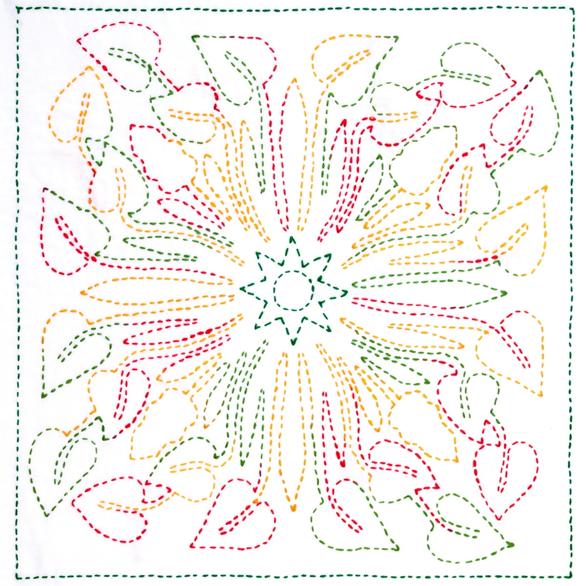 Leisure Arts Embroidery Kit 6 Blessed Floral- embroidery kit for beginners  - embroidery kit for adults - cross stitch kits - cross stitch kits for  beginners - embroidery patterns 