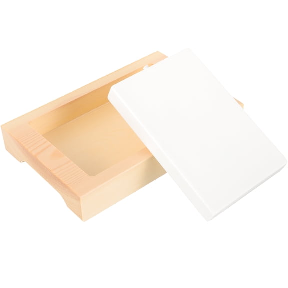 NUOLUX Seafood Preservation Plate Khaki Wood Sushi Tray Cold Insulation Serving Platter for Restaurants and Home