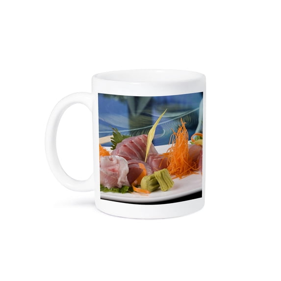 3dRose, Sashimi cuisine - LI11 DPB0003 - Douglas Peebles, 15oz Mug
