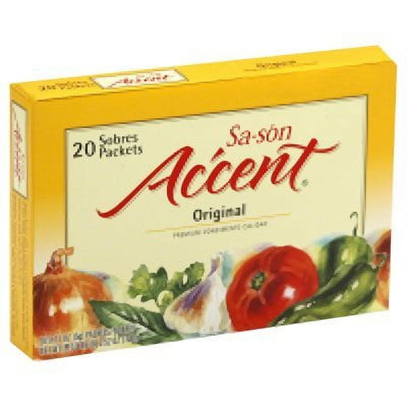 Sason Accent Original Premium Quality Seasoning, 20 Count Pack