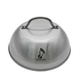 thumbnail image 1 of The Sasquash 'Tallboy' Melting Dome - Professional Grade 9" Wide Smashed Burger Griddle Cheese Lid - Matte Stainless Steel Skillet and Flattop Basting and Steaming Cover, 1 of 4