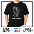 thumbnail image 1 of Sasquatch Big Foot Hunting Back Country Archery T-Shirt BEST-SELLER, 1 of 2