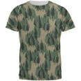 thumbnail image 1 of Sasquatch Bigfoot Camo Repeat Pattern All Over Mens T Shirt Multi X-LG, 1 of 2