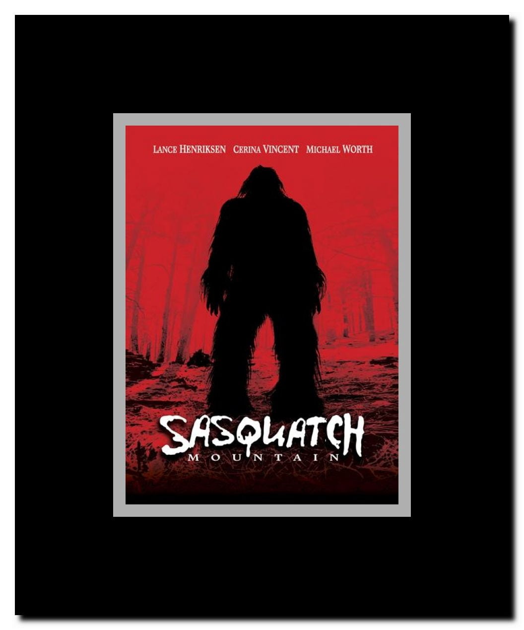 Sasquatch Mountain Framed Movie Poster