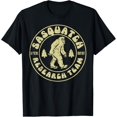 thumbnail image 1 of Sasquatch Research Team Funny Bigfoot Yeti Men Women Kids T-ShirtMen and women, Black T-shirt, size: Extra large, 1 of 4