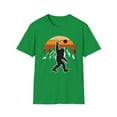 thumbnail image 1 of Sasquatch Rock On, Gildan Unisex Softstyle Shirt, Bigfoot Graphic Tee S-3XL, 1 of 3