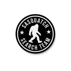 Sasquatch Search Team | Funny sign For Home or Office
