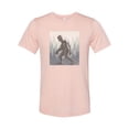 thumbnail image 1 of "Sasquatch Shirt, Bigfoot Shirt, Sasquatch Forest, Sasquatch, Yeti Shirt, Yeti Mountains, Bigfoot Lover, Sasquatch Apparel, Unisex Fit, Peach, SMALL", 1 of 1