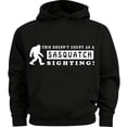 thumbnail image 1 of Sasquatch Yeti Funny Hoodie Men's Sweatshirt Black, 1 of 1