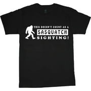 Sasquatch Yeti Funny T-shirt Men's Big and Tall Graphic Tee