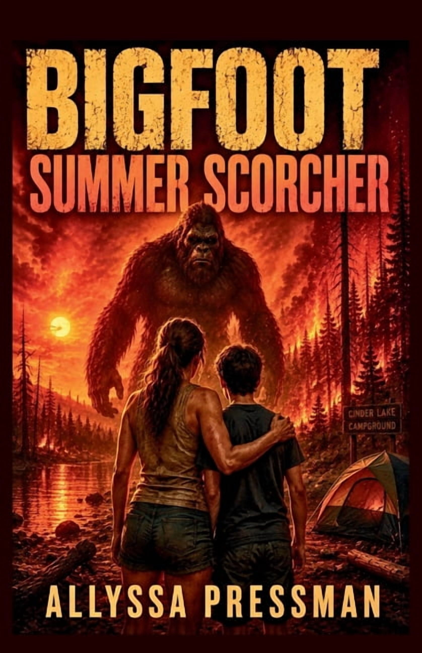 Sasquatch and Other Cryptids BIGFOOT Summer Scorcher: An Intense Pine Barrens Drought Escape, (Paperback)