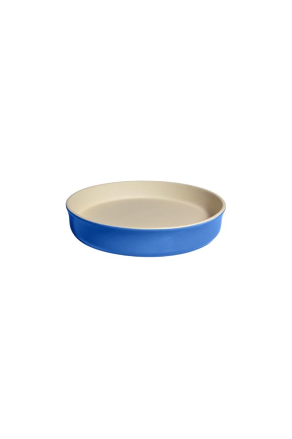 Superstone Deep Dish Pizza Stone & Pie Baker | Blue Glazed