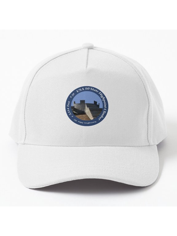 Sassafras Mountain SC Baseball Hat, 29 of 50 States Highpoint Climber Design, Classic Cap