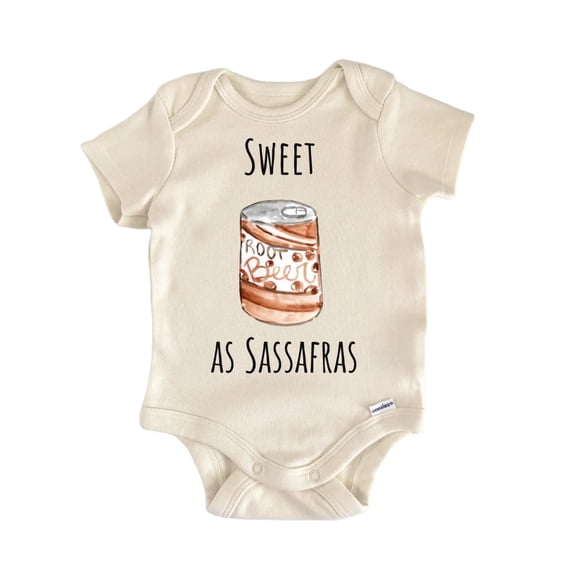 Sassafras Root Beer Drink Soda Pop Baby Gift Baby Onesie®