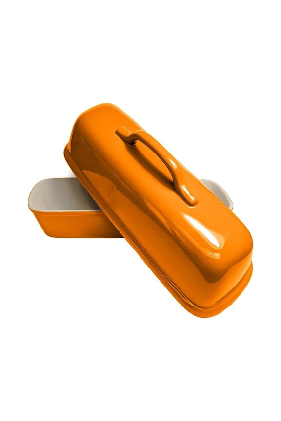 Superstone Covered Baker | Tangerine Glaze