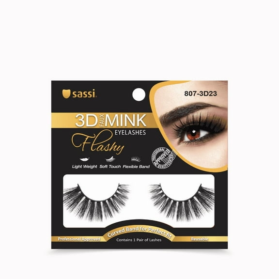 Sassi 3D Mink Faux Eyelashes Flashy