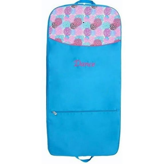 Sassi Designs Blooms Garment Bag with Embroidered Dance & Screen Printed Design