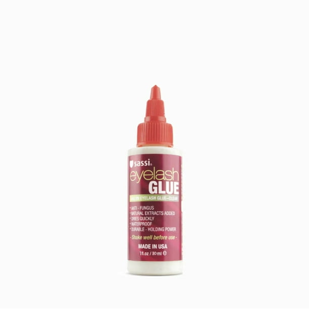 Sassi Eyelash Glue 1oz -Clear-35145 - Walmart.com