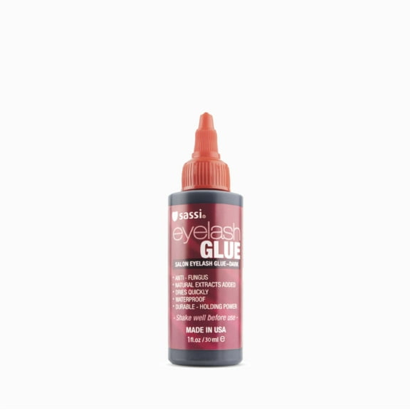 Sassi Eyelash Glue, Dark, 1 oz.