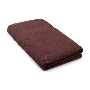 Sassoon Anatolia 100% Cotton Large Bath Towel 320 Gsm | Extra Soft, Quick Drying & Super Absorbent Bath Towel For Men & Women (Cocoa)