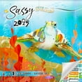 Sassy Animals Calendar 2025 Deluxe 2025 Watercolor Animals Wall