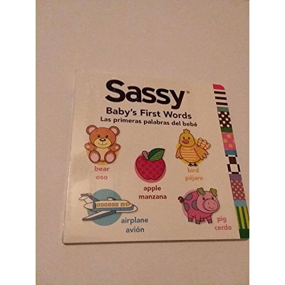 Pre-Owned Sassy Baby's First Words Las Primeras Palabras Del Bebe Paperback