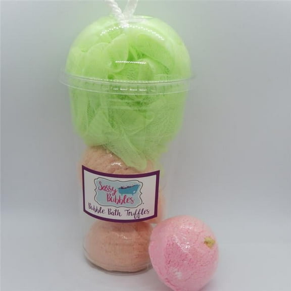 Sassy Bubbles CHALShake Bubble Bath Truffle Shake - Cherry Almond