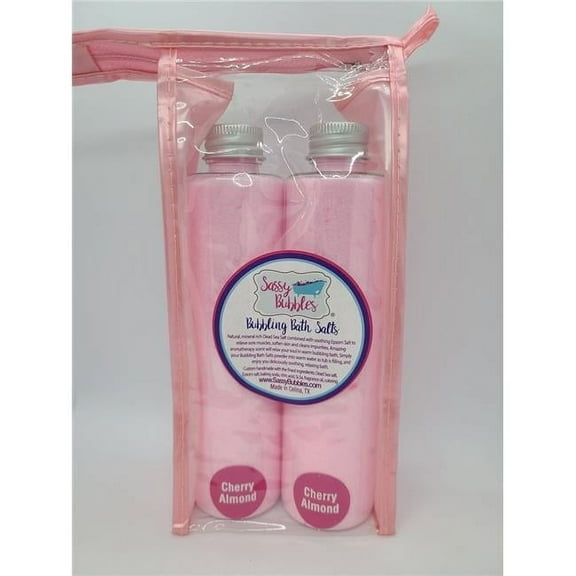 Sassy Bubbles CheSalt Cherry Almond Bubbling Bath Salt