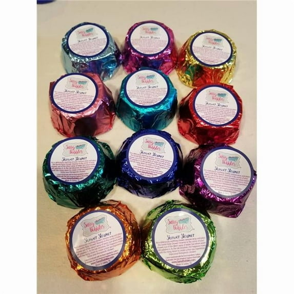 Sassy Bubbles EucalyptusSteamer Eucalyptus Mint Shower Steamer, Set of 5