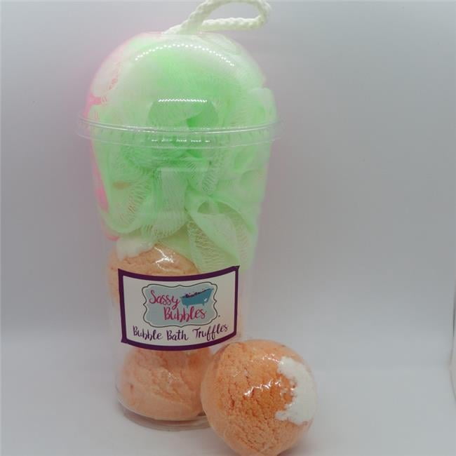 Sassy Bubbles GPShake Bubble Bath Truffle Shake - Georgia Peach
