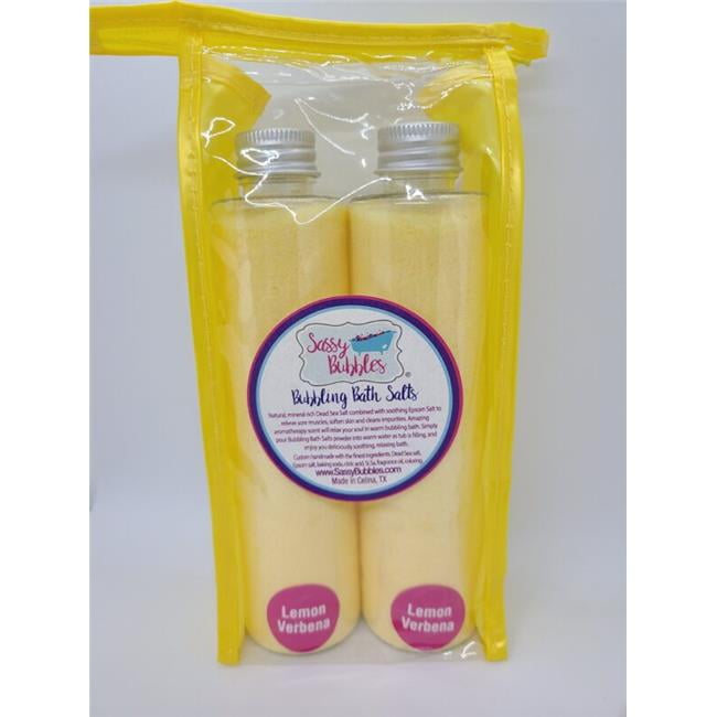 Sassy Bubbles LemSalt Lemon Verbena Bubbling Bath Salt