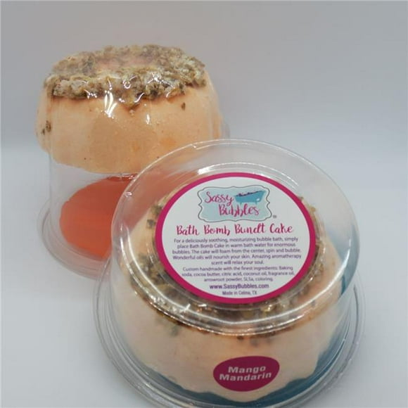 Sassy Bubbles MangoCake Mango Mandarin Bundt Cake