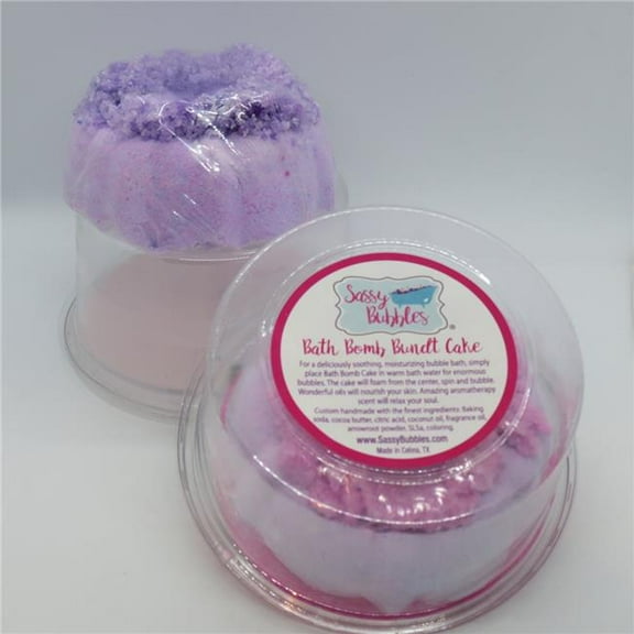 Sassy Bubbles RaspCake Raspberry Boom Bundt Cake