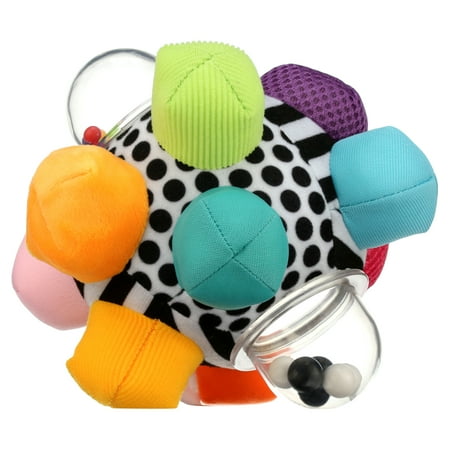 Sassy Bumpy Ball Developmental Baby Toy Inspires Motor Skills - 6 Months and Up