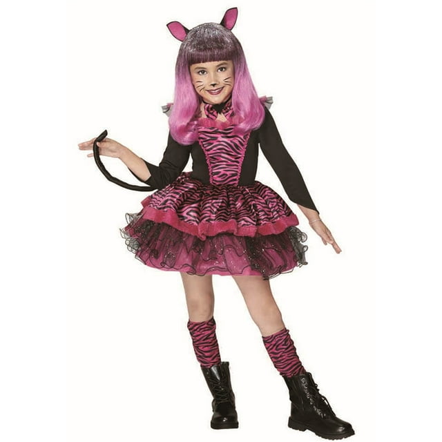 Sassy Cat Girl Costume For Dress-Up, Halloween, Theme Parties, Cosplay ...