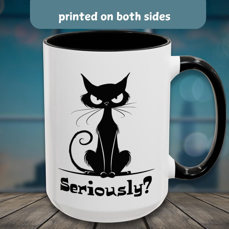 Funny Grey's Anatomy Novelty Mug | "Seriously..." Joke Coffee Cup | 10 Oz Ceramic, Dishwasher & Microwave Safe