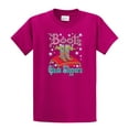 thumbnail image 1 of Sassy Chick Short Sleeve T-shirt Boots are My Glass Slippers-Fuschia-XXXL, 1 of 4