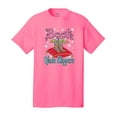 thumbnail image 1 of Sassy Chick Short Sleeve T-shirt Boots are My Glass Slippers-Neonpk-6Xl, 1 of 4