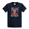 thumbnail image 1 of Sassy Chick Youth Short Sleeve T-shirt Boots are My Glass Slippers-Navy-Yl, 1 of 4