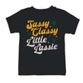 thumbnail image 1 of Sassy Classy Little Lassie Fun St. Patricks Day Quote Youth's T-shirt, 1 of 3