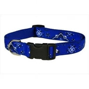 Sassy Dog Wear  Bandana Dog Collar- Blue - Large