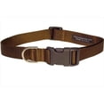 thumbnail image 1 of Sassy Dog Wear SOLID BROWN SM-C Nylon Webbing Dog Collar- Brown - Small, 1 of 1