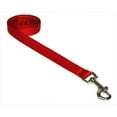 thumbnail image 1 of Sassy Dog Wear SOLID RED XS-L 4 ft. Nylon Webbing Dog Leash- Red - Extra Small, 1 of 1
